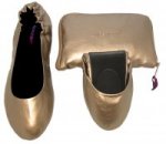 Tipsyfeet Bronze Foldable Shoe